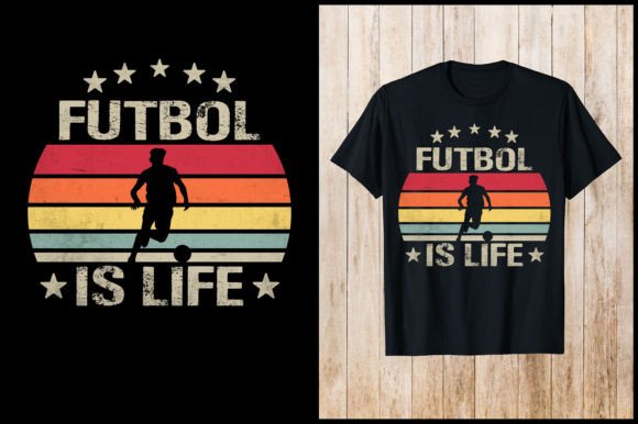 Fotbal is Life Retro Soccer T-Shirt: A Graphics Gem for T-Shirt Designs