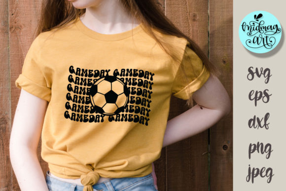 Gameday Soccer Graphics for T-Shirt Designs and More
