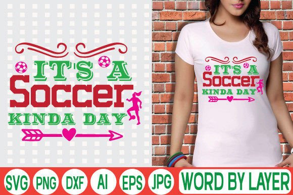 It's a Soccer Kinda Day: A Fresh Embroidery Design