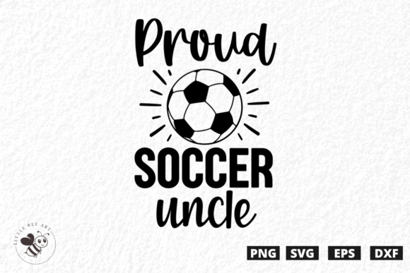 Proud Soccer Uncle SVG: A Versatile T-Shirt Graphics Asset