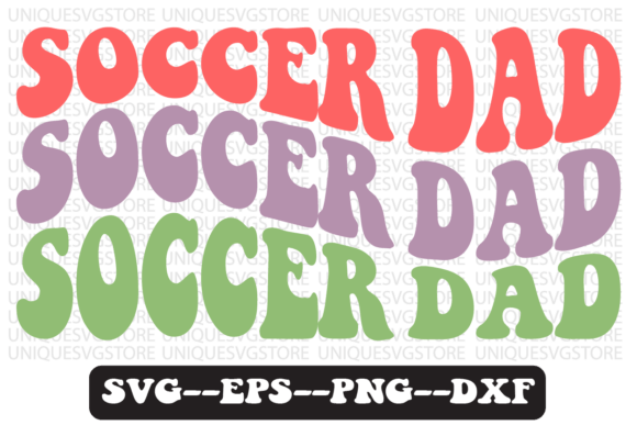 Review: Soccer Dad Groovy Retro Svg Design for T-Shirt Designs