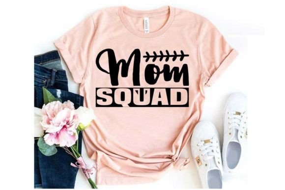 Review: Soccer Svg Design, Mom Squad for T-Shirt Graphics