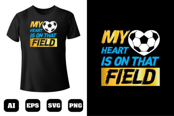 Review: Soccer T-shirt Design 64 for Graphics and T-Shirt Designs