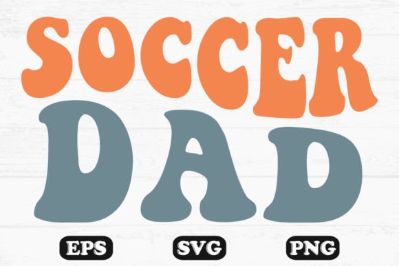 Reviewing Soccer Dad Retro Wavy T-shirt Design for Local Branding