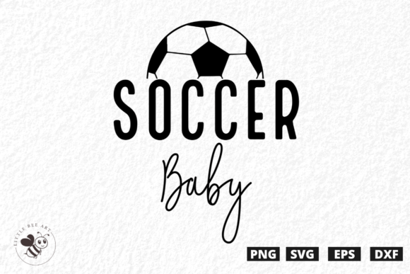 Soccer Baby SVG: A Perfect Fit for T-Shirt Designs and Graphics