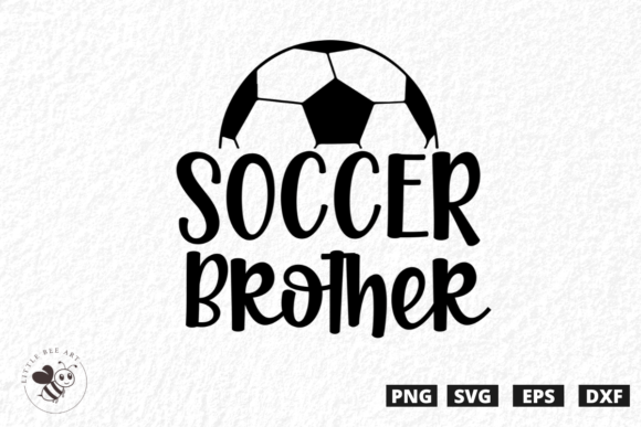Soccer Brother SVG: A Versatile Graphics Asset for T-Shirt Designs
