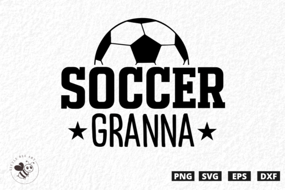 Soccer Granna SVG: A Versatile Graphic for T-Shirt Designs