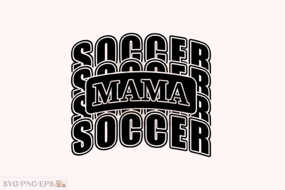 Soccer Mama Varsity SVG PNG for T-Shirt Designs