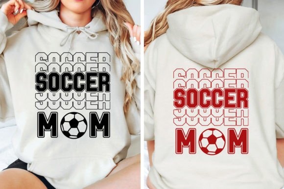 Soccer Mom Shadow SVG: A Unique Design for Embroidery