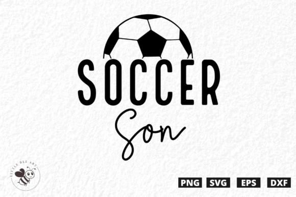 Soccer Son SVG: A Versatile Graphics Asset for T-Shirt Designs