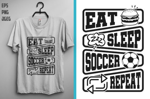 Soccer T Shirt Design: A Versatile Graphics and Print Template